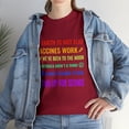 thumbnail image 1 of Earth Is Not Flat Vaccines Work Funny Science T-Shirt, 1 of 2