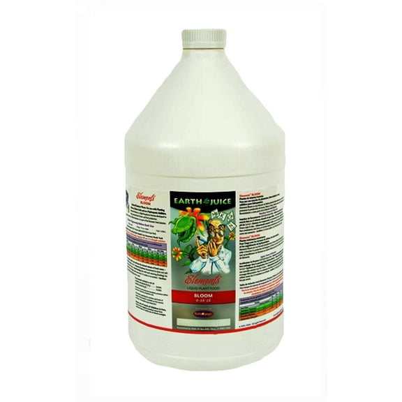 Earth Juice Elements Bloom Liquid Plant Food, 0-16-16 Fertilizer, 1 gal.