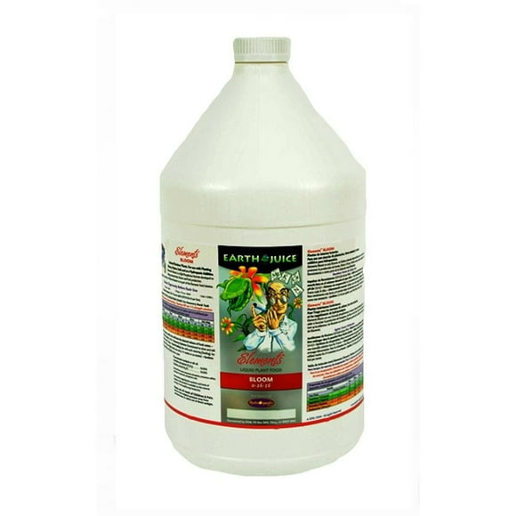 Earth Juice Elements Bloom Liquid Plant Food, 0-16-16 Fertilizer, 1 gal.