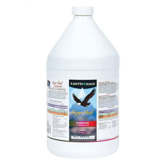 Earth Juice 100210045 1 Gallon Sugar Peak Transition White
