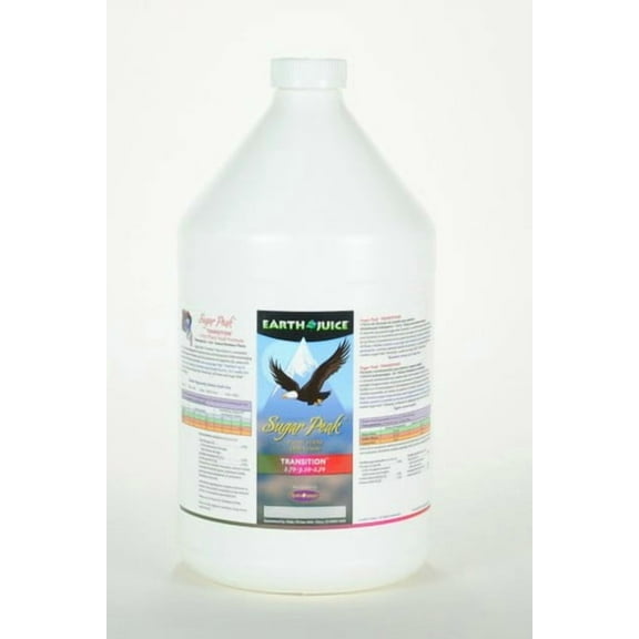 Earth Juice 100210045 1 Gallon Sugar Peak Transition White