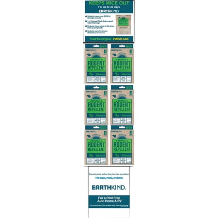 Earth Kind Fresh Cab Rodent Repellent Floor Display - Single Pack