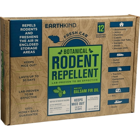 Earth Kind Fresh Cab Rodent Repellent - Pack of 2