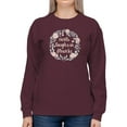 thumbnail image 1 of Earth Laughs In Flowers Sweatshirt Women -Grace Popp Designs, Female Large, 1 of 4