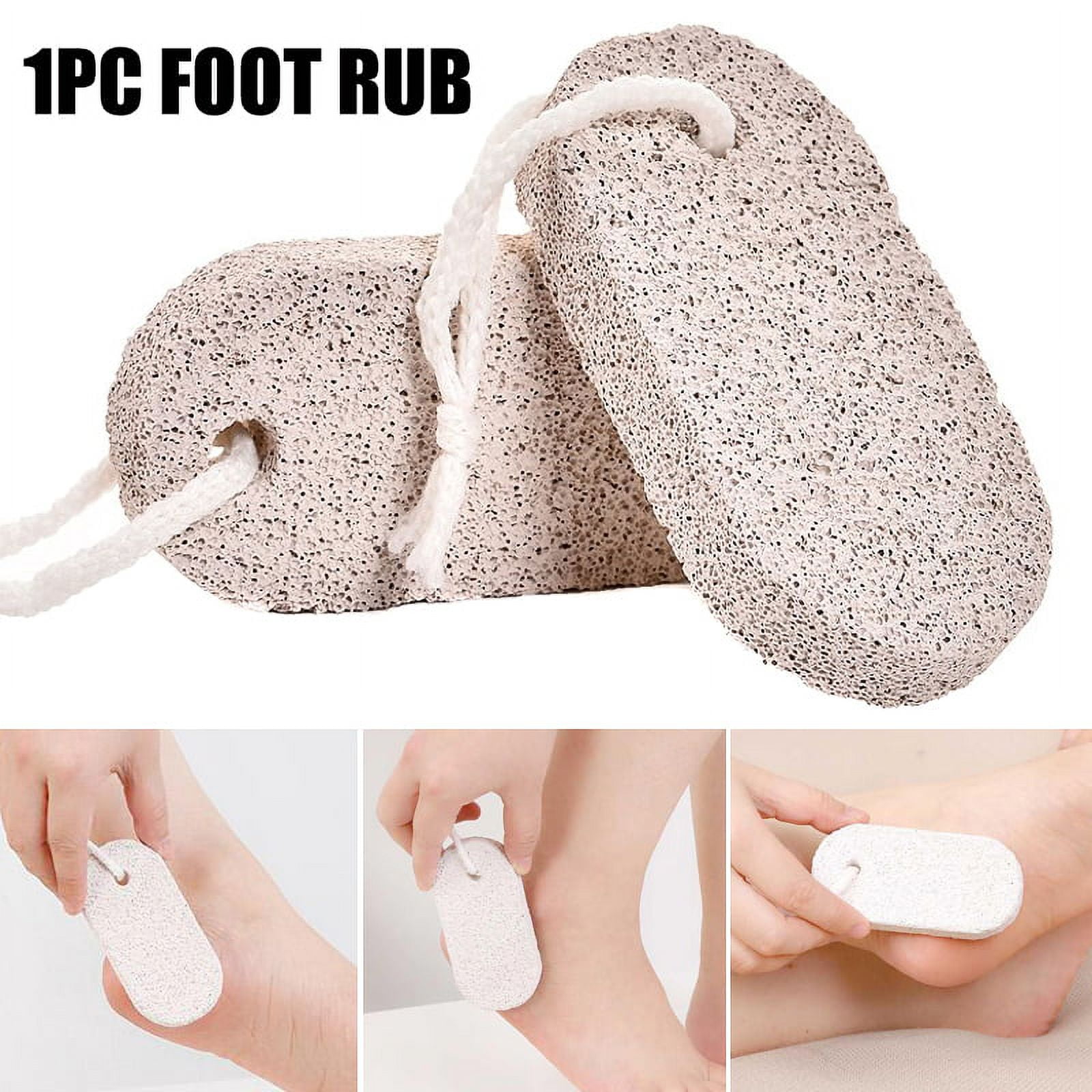 Earth Lava Foot Pumice Stone Remove Callus and Dead Skin Heal Scraper