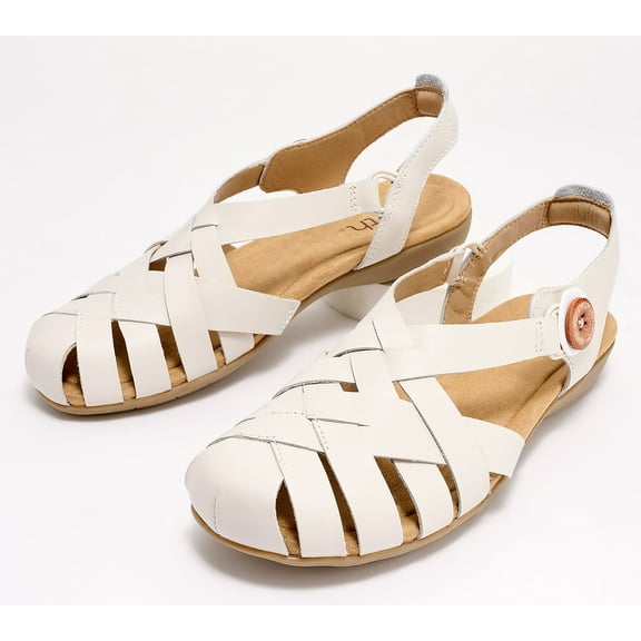 Earth Leather Fisherman Sandals- Belita