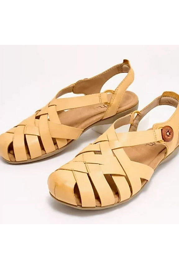 Earth Leather Fisherman Sandals