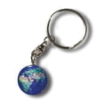 thumbnail image 1 of Earth Marble Key Ring, 1 of 1