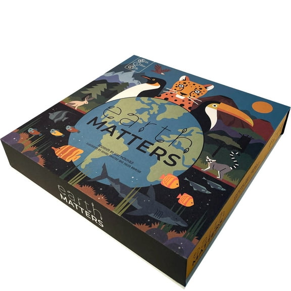 Earth Matters, The Lively, Conversational Board Game About Celebrating Planet Earth. Ages 8 and Up. Take Action and Think Big!