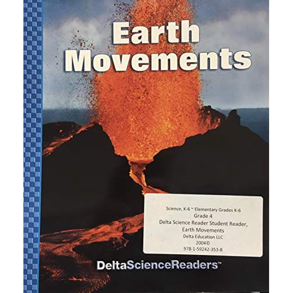 Pre-Owned Earth Movements Delta Science Readers, 9781592423682, 159242368X, Paperback, 3rd edition