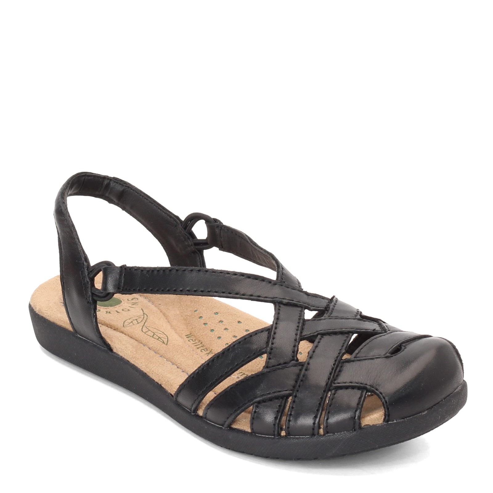 Earth Origins Women's, Nellie Sandal Black 8.5 W - Walmart.com