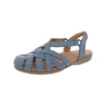 thumbnail image 1 of Earth Origins Womens Belder Berri Leather Strappy Footbed Sandals, 1 of 3
