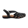 thumbnail image 1 of Earth Origins Womens Berri  Round Toe Woven Slingback Sandals, 1 of 4