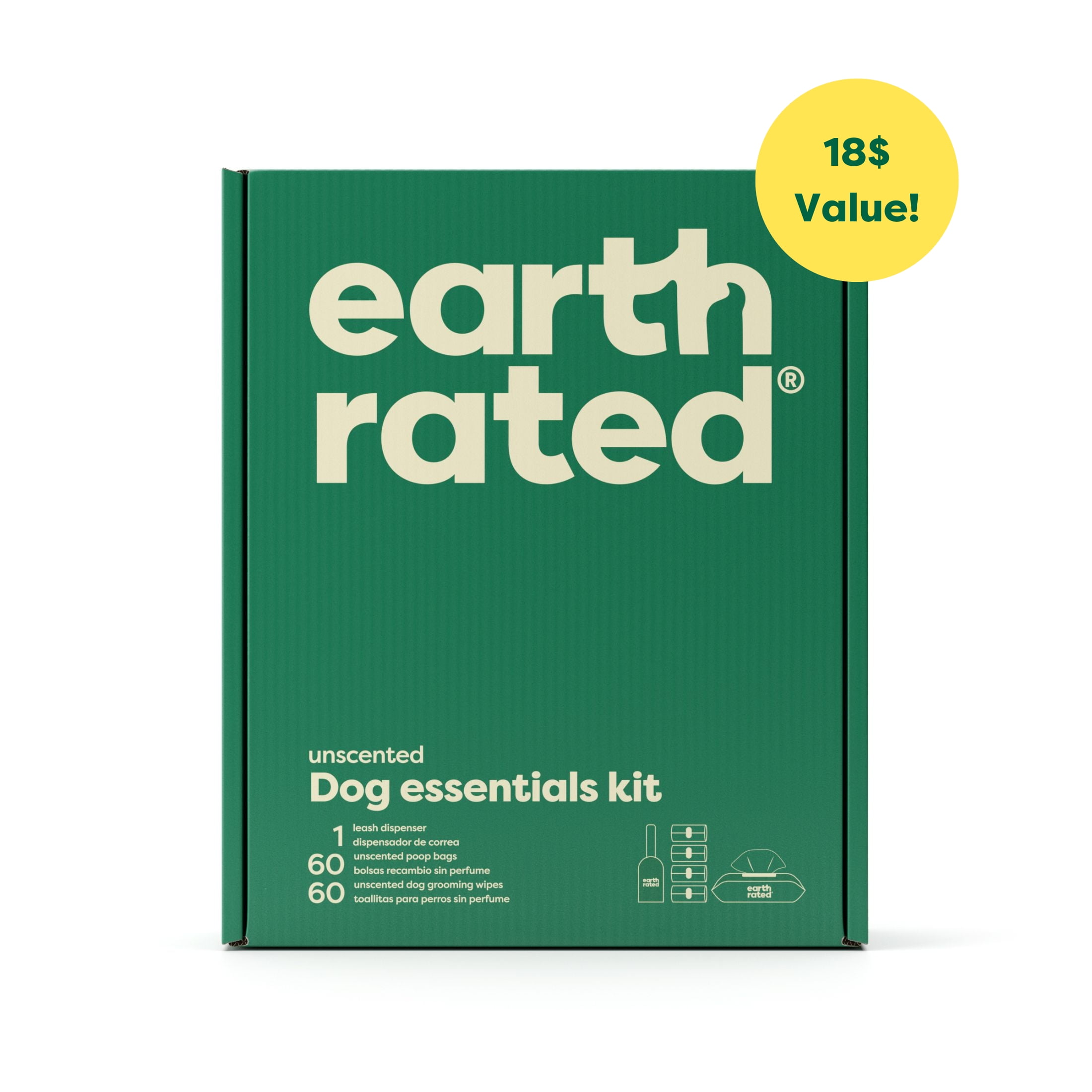 Earth Rated Dog Essentials Kit Unscented