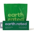 thumbnail image 1 of Earth Rated Dog Poop Bags, Thick Grab and Go Single Roll, Ideal for Backyard Pickups, Lavender Scented, 300 Count, 1 of 4