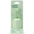 thumbnail image 1 of Earth Rated Dog Poop Bag Holder with Unscented Poop Bags, Durable and Guaranteed Leak-Proof, 1 Dispenser and 20 Bags, 1 of 14