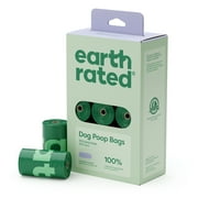 Earth Rated Leak-Proof Dog Poop Bags, Lavender, 300 Count, 15 Refill Rolls