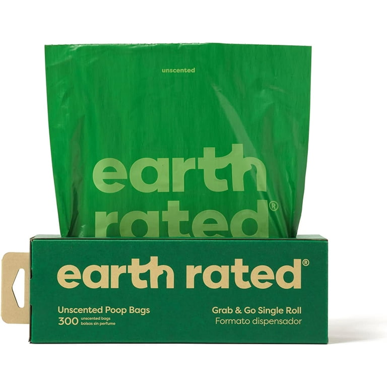 Earth Rated Large Roll Unscented Waste Bags - 300 Count