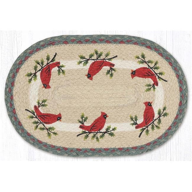 Earth Rug Holly Braided Oval Placemat
