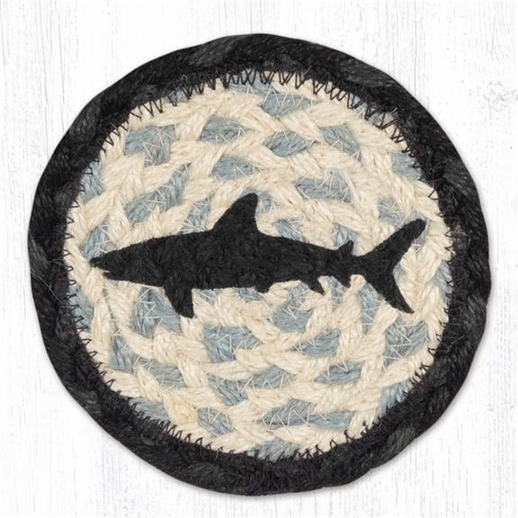 Earth Rug 31-IC238S 5 x 5 in. IC-238 Shark Printed Coaster