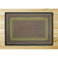 thumbnail image 1 of Earth Rugs 25-099 Brown-Black-Charcoal Rectangle Rug, 1 of 3