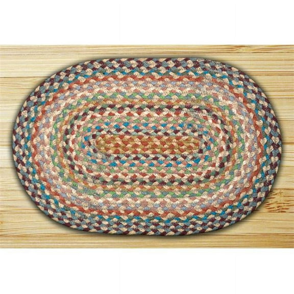 Earth Rugs 46-328 Multi 1 Round Swatch