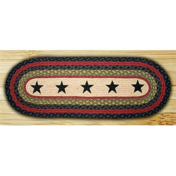 Earth Rugs 64-238S Stars Oval Runner