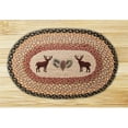 thumbnail image 1 of Earth Rugs 65-057DP Deer-Pinecone Oval Patch, 1 of 1