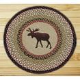 thumbnail image 1 of Earth Rugs 66-019M Moose Round Patch, 1 of 1