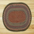 thumbnail image 1 of Earth Rugs C-043 Oval Rug, 20 x 48"", Burgundy/Blue/Gray, 1 of 5