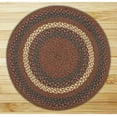 thumbnail image 1 of Earth Rugs C-40 Burgundy / Gray Round Braided Rug 5.75 Feet x 5.75 Feet, 1 of 3