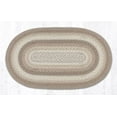 thumbnail image 1 of Earth Rugs C-776 Natural Oval Braided Rug 27" x 45", 1 of 2