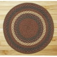 thumbnail image 1 of Earth Rugs Round Area Rug, 7.75', Burgundy/Gray, 1 of 3