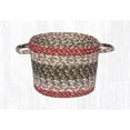 thumbnail image 1 of Earth Rugs UB 9-24 Olive Utility Basket 9" x 7", 1 of 1