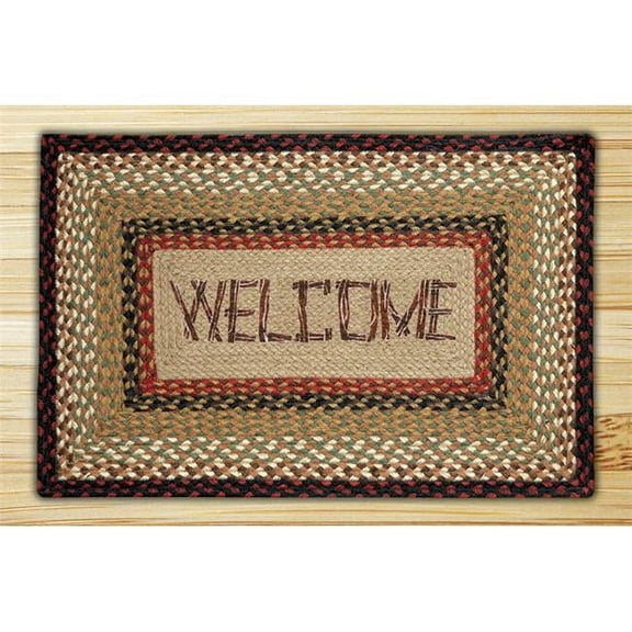 Earth Rugs  Welcome Rectangle Patch 20in.x30in.