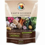 Earth Science 12130-6 4 LB Bag of Earthworm Castings Organic Compost