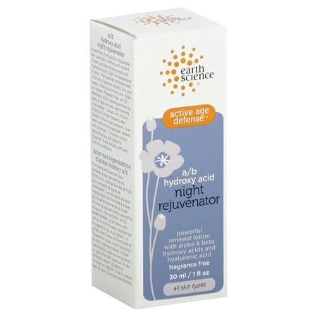 Earth Science Active Age Defense A B Hydroxy Acid Night Rejuvenator - 1Ounce
