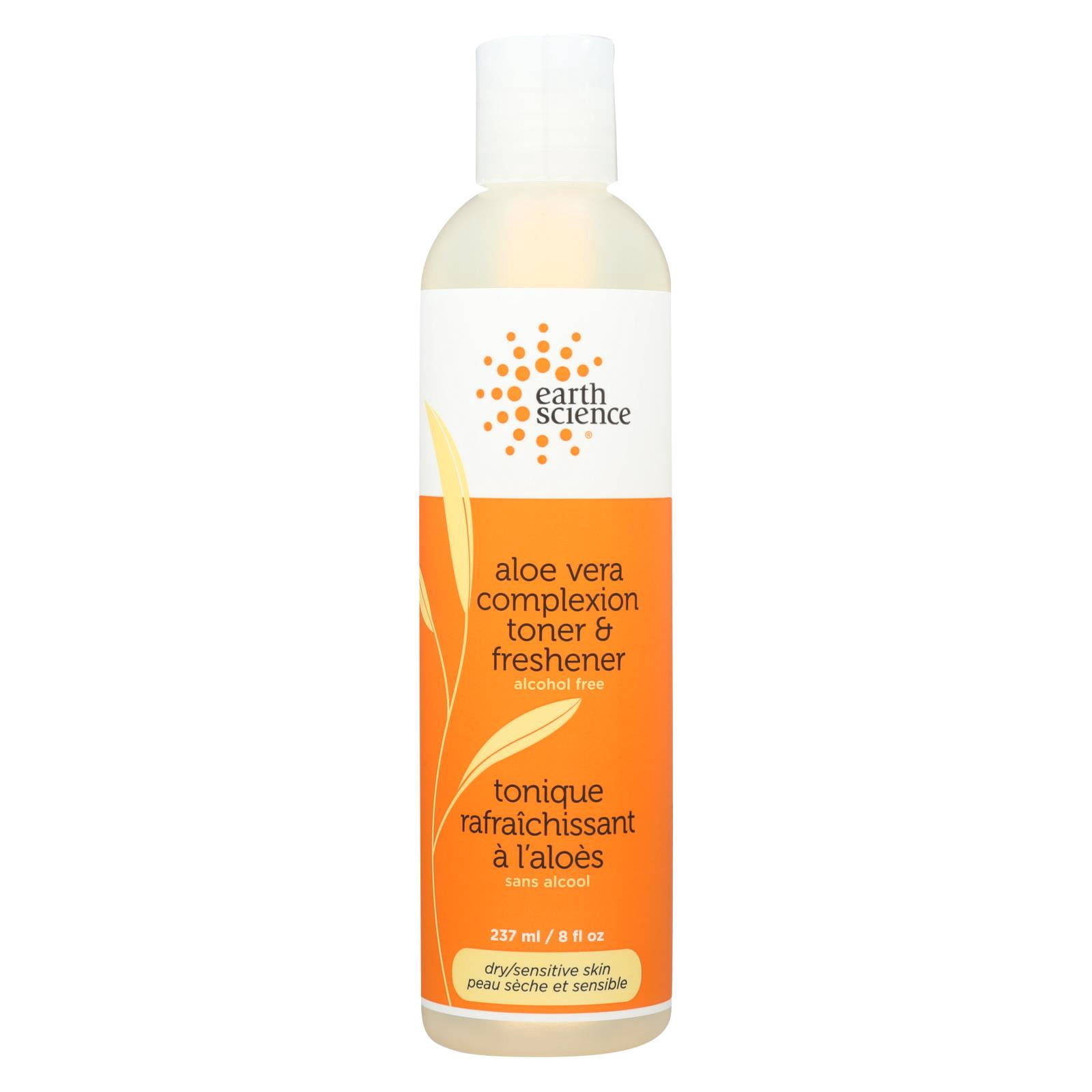 Earth Science Aloe Vera Complexion Toner & Freshener, 8 Fl Oz
