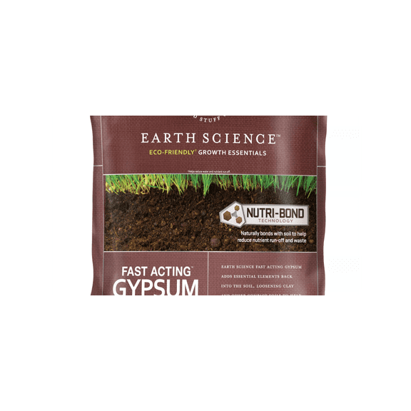 Earth Science Fast Acting Gypsum, 25 Lbs