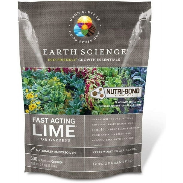 Earth Science Fast Acting Lime with NutriBond RunOff Reduction