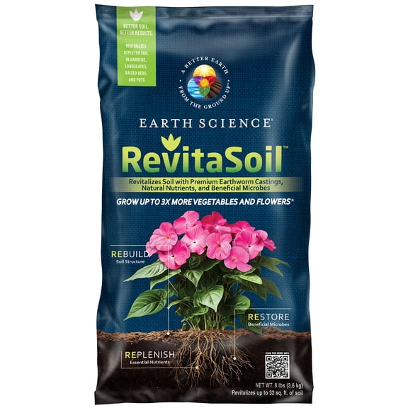 Earth Science RevitaSoil 8 lb Soil Amendment - Soil Booster