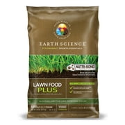 Earth Science Lawn Food Plus Natural Lawn Fertilizer 20 lb, 5,000 sq.ft. Coverage