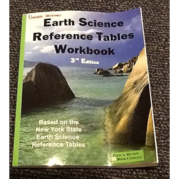 Nys Earth Science Reference Tables