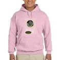 thumbnail image 1 of Earth Sphere Techno Style Hoodie Men -Image by Shutterstock, Male 3X-Large, 1 of 4