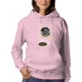 thumbnail image 1 of Earth Sphere Techno Style Hoodie Women -Image by Shutterstock, Female XX-Large, 1 of 4