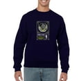 thumbnail image 1 of Earth Sphere Techno Style Sweatshirt Men -Image by Shutterstock, Male Large, 1 of 4