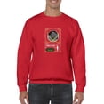 thumbnail image 1 of Earth Sphere Techno Style Sweatshirt Men -Image by Shutterstock, Male Medium, 1 of 4