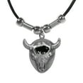 thumbnail image 1 of Earth Spirit Necklace - Bison Skull, 1 of 2