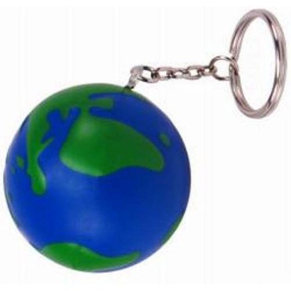 Earth Squeezie Keychain - Set of 2
