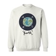 thumbnail image 1 of Earth  Sweatshirt Men -Image by Shutterstock, Male Small, 1 of 4